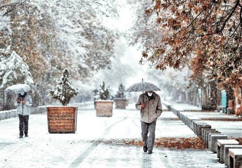 بارش باران در ۱۰ استان کشور