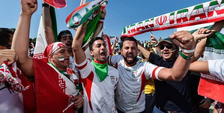 خیابان‌های جام جهانی مزین به پرچم ایران +فیلم