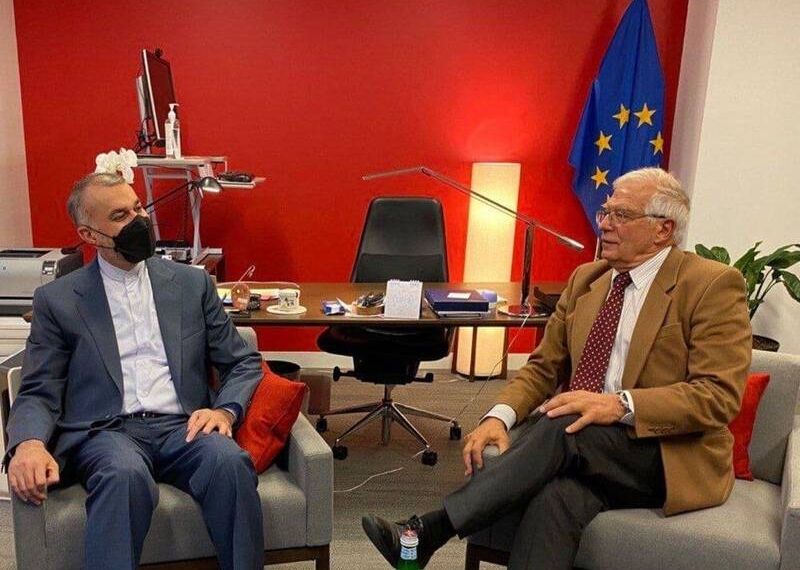 ارزیابی «امیر عبداللهیان »از رایزنی اخیرش با «جوزف بورل»