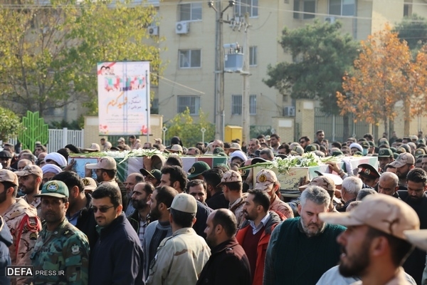 استقبال گلستانی‌ها از دو پیکر شهید گمنام