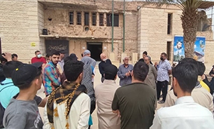بازدید 250 زائر راهیان نور دانش آموزی استان مرکزی از موزه دفاع مقدس خرمشهر