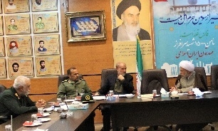 نشست اعضای ستاد برگزاری مراسم تشییع و خاکسپاری شهدای گمنام فارس برگزار شد