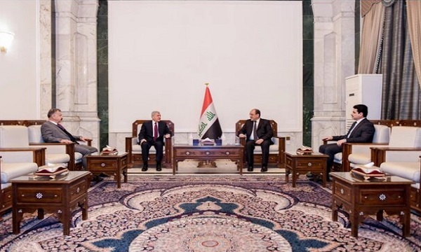 «نوری المالکی» با رئیس جمهور عراق دیدار و گفت‌وگو کرد