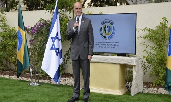 سفیر برزیل در فلسطین اشغالی برکنار شد