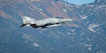 سقوط جنگنده «اف-4 فانتوم» نیروی هوایی یونان