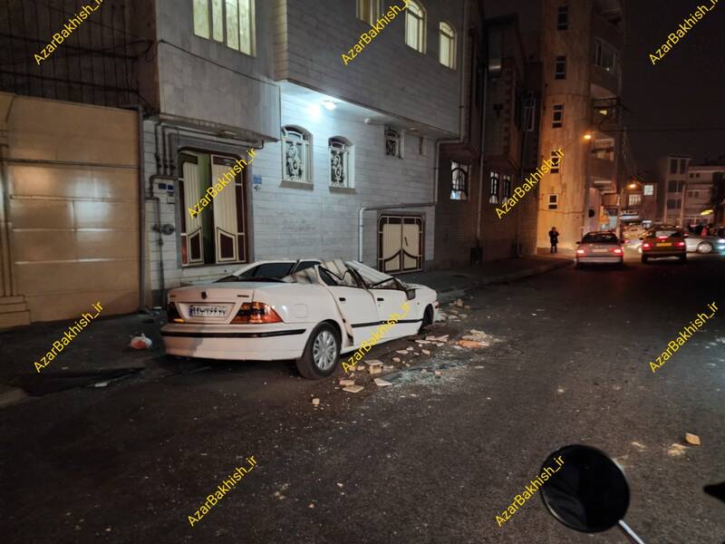 عکس/ خیابان‌های خوی پس از زمین لرزه شدید