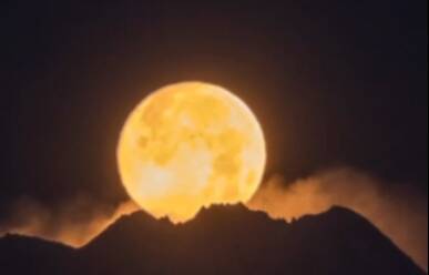 فیلم/ غروب ماه در کولاک سبلان