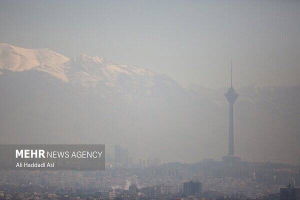 هشدار هواشناسی درباره آلودگی هوای تهران