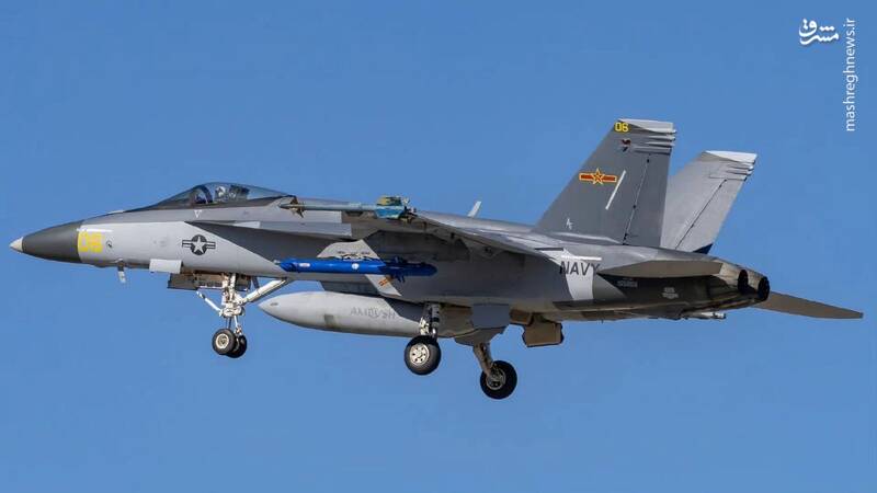 شبیه سازی نیروی دریایی آمریکا برای نبرد با جنگنده‌های چینی +عکس