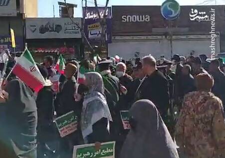 فیلم/ حضور مردم انقلابی گنبدکاووس در جشن پیروزی انقلاب