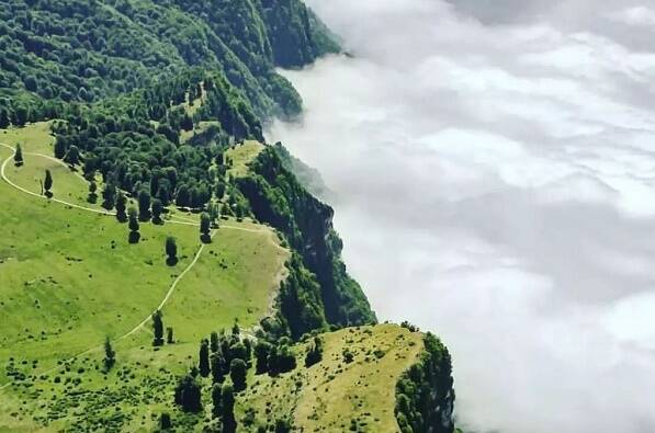 عکس/ نمایی از ‏ارتفاعات جهان نما، گلستان