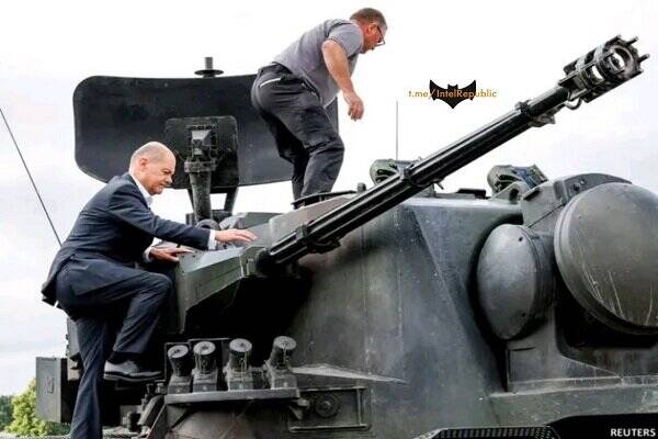 صدراعظم آلمان ارسال ۱۸ تانک لئوپارد به اوکراین را تائید کرد