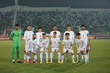 عکس/ پیروزی جوانان فوتبال ایران مقابل قطر
