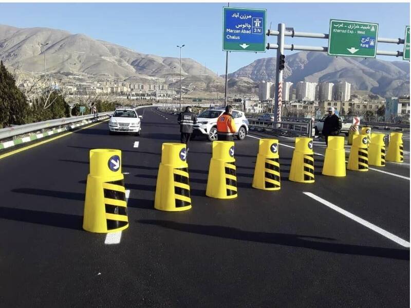 تردد در جاده کرج - چالوس ممنوع شد