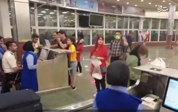 فیلم/ تذکر محترمانه به بدحجاب ها در فرودگاه بوشهر