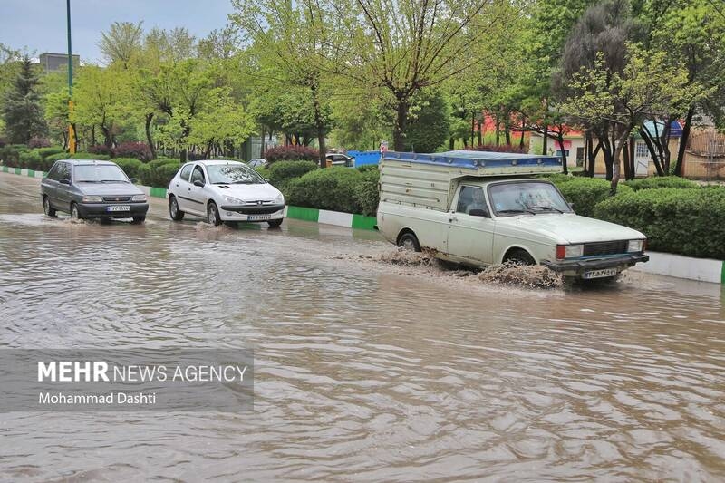 فیلم/ خرم‌آباد روی آب
