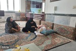 تصاویر/ دیدار روسای بنیاد شهید و بهزیستی مریوان با خانواده شهدا