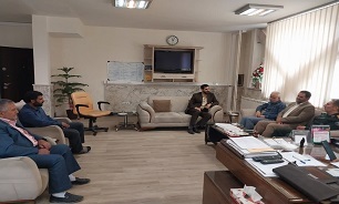 دیدار مدیرکل حفظ آثار قزوین با سرپرست جدید فرمانداری تاکستان