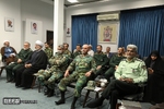 عکس / دیدار فرماندهان ارشد نظامی با امام جمعه قزوین