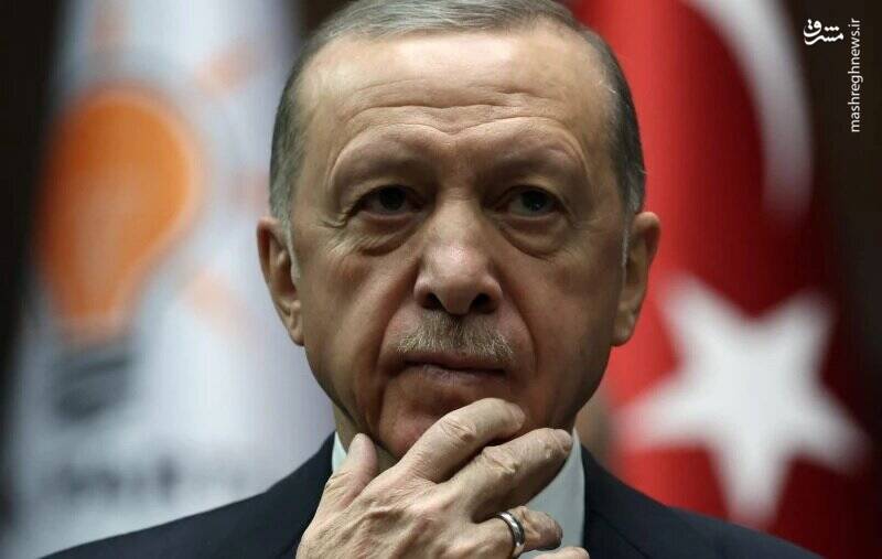 فیلم/ اردوغان وسط مصاحبه زنده خوابش برد!