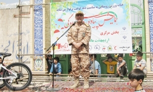 همایش پیاده روی بخش مرکزی تاکستان برگزار شد