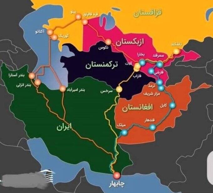 ایران؛ بهترین مسیر کشورهای آسیای مرکزی برای دسترسی به آبهای آزاد