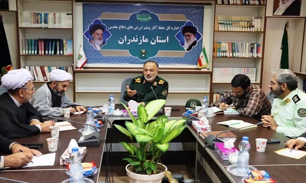 تصاویر/ برگزاری جلسه کمیسیون تشییع شهدای گمنام استان مازندران
