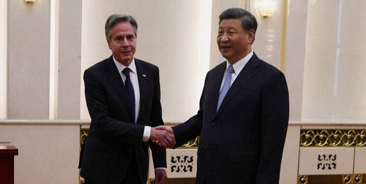 شی به بلینکن: آمریکا باید به حقوق چین احترام بگذارد