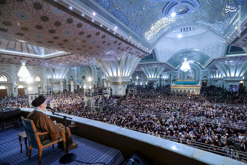 عکس/ حضور رهبر انقلاب در سی و چهارمین سالگرد رحلت امام خمینی(ره)