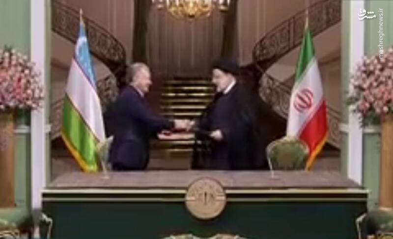 فیلم/ امضای ۱۱ سند همکاری میان مقامات ایران و ازبکستان