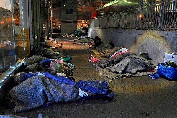 گزارش وال استریت ژورنال درباره افزایش شدید بی‌خانمان‌ها در آمریکا