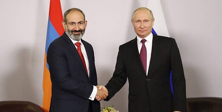 تاکید پوتین بر کمک به صلح نهایی بین ارمنستان و جمهوری آذربایجان