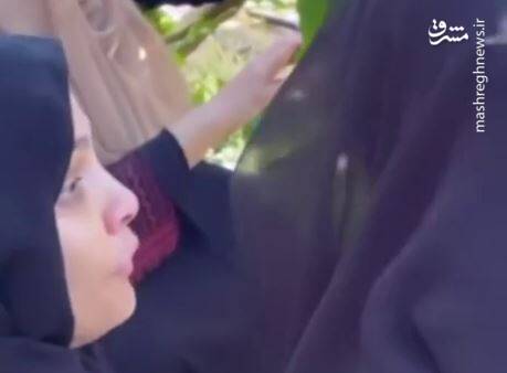 فیلم/ بیقراری‌های دختر فلسطینی در فراق خانوادۀ شهیدش