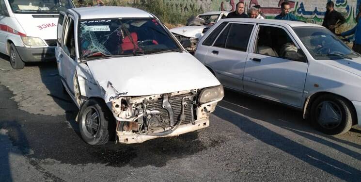 ۷ فوتی  در حادثه رانندگی محور کهنوج- قلعه‌گنج