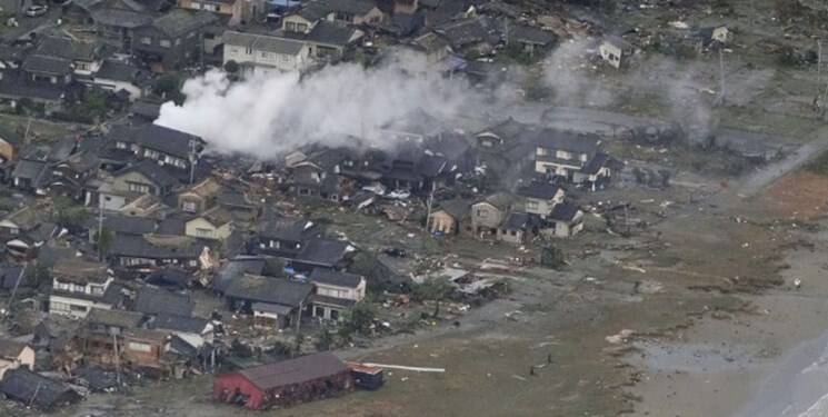 افزایش تلفات زلزله مرگبار در ژاپن+عکس
