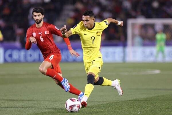 بحرین در دقیقه ۹۵ بازی با مالزی به جام برگشت