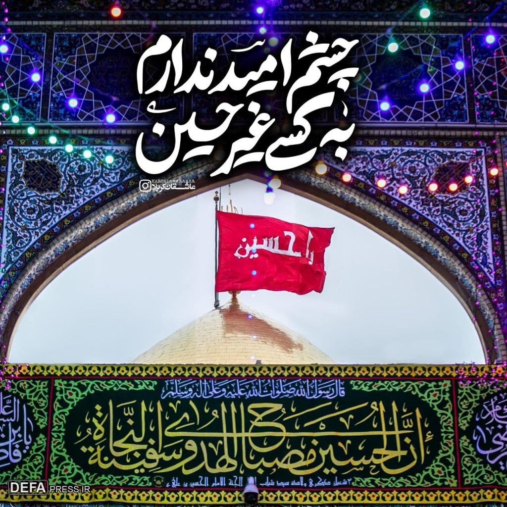 چشم امید ندارم به کسی غیر حسین (ع)