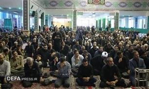 آیین بزرگداشت شهدای خدمت در حسینیه ثارالله کرمان برگزار شد+تصاویر