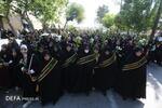 تصاویر / جشن  روز دختر  در حرم حضرت زینب خواهر امام رضا ع در اصفهان