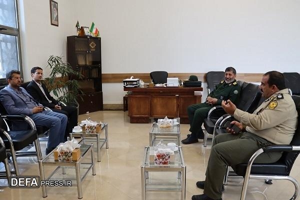 رئیس مجتمع آموزش عالی گناباد با مدیرکل حفظ آثار دفاع مقدس خراسان رضوی دیدار کرد