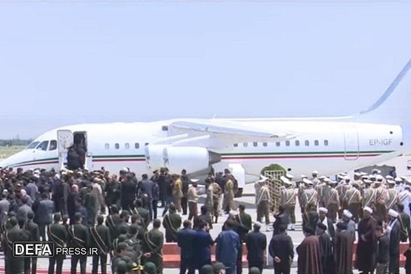 ورود خانواده خادم‌الرضا؛ آیت‌الله رئیسی به مشهد+ تصاویر