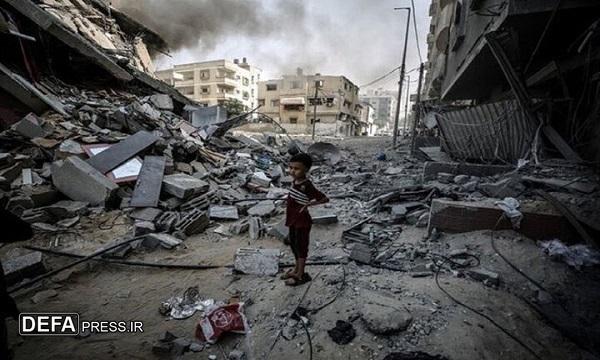 تشدید حملات هوایی اشغالگران صهیونیست علیه غزه