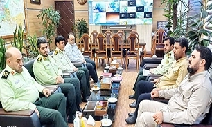 نشست هم اندیشی دبیر اجرایی کنگره شهدای البرز و فرمانده فراجا این استان برگزار شد