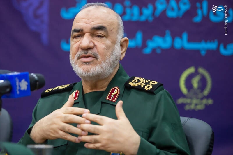 فیلم/ سرلشکر سلامی: ما با قدرتمان تحریم را شکستیم نه با اراده دشمن