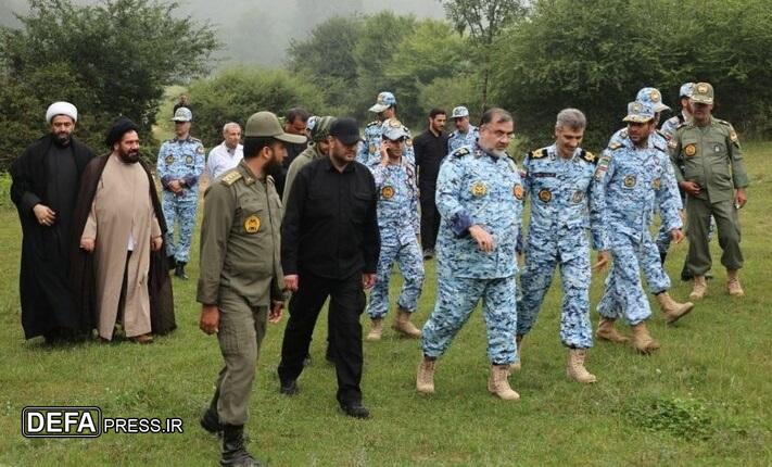 بازدید امیر واحدی از اردوگاه جنگل دانشجویان دانشگاه شهید ستاری