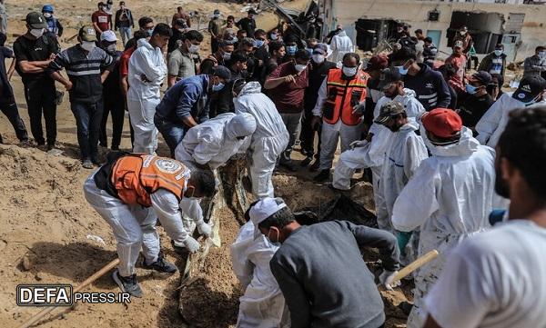 شهادت ۲۸ فلسطینی در حملات صبح امروز رژیم صهیونیستی به نوار غزه