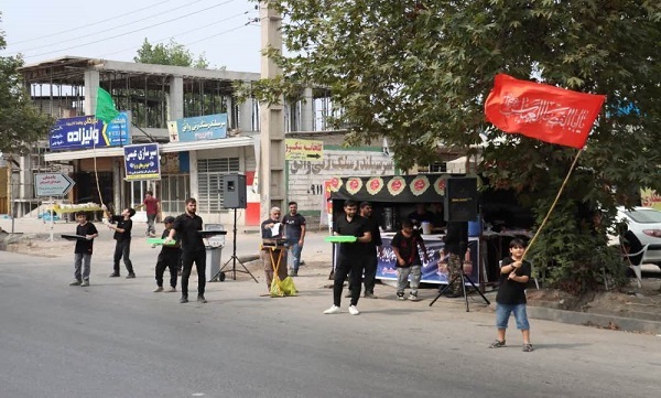 تصاویر/ موکب خادمین شهدای گمنام مرکز فرهنگی و موزه دفاع مقدس مازندران