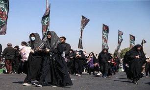 مراسم پیاده‌روی «دلدادگان حسینی» در کرمانشاه برگزار شد