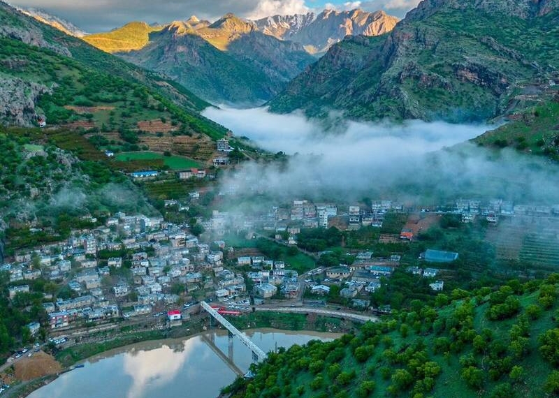 نگین سبز کردستان، روستای سلین