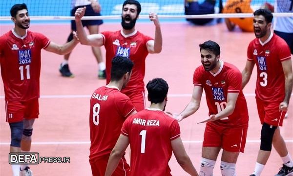 قهرمانی ایران در مسابقات والیبال نظامیان جهان